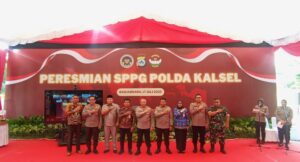 Gubernur Kalsel Apresiasi Peresmian Dapur Sentral Pelayanan Pemenuhan Gizi (SPPG) Polda Dukung Program Makan Bergizi Gratis